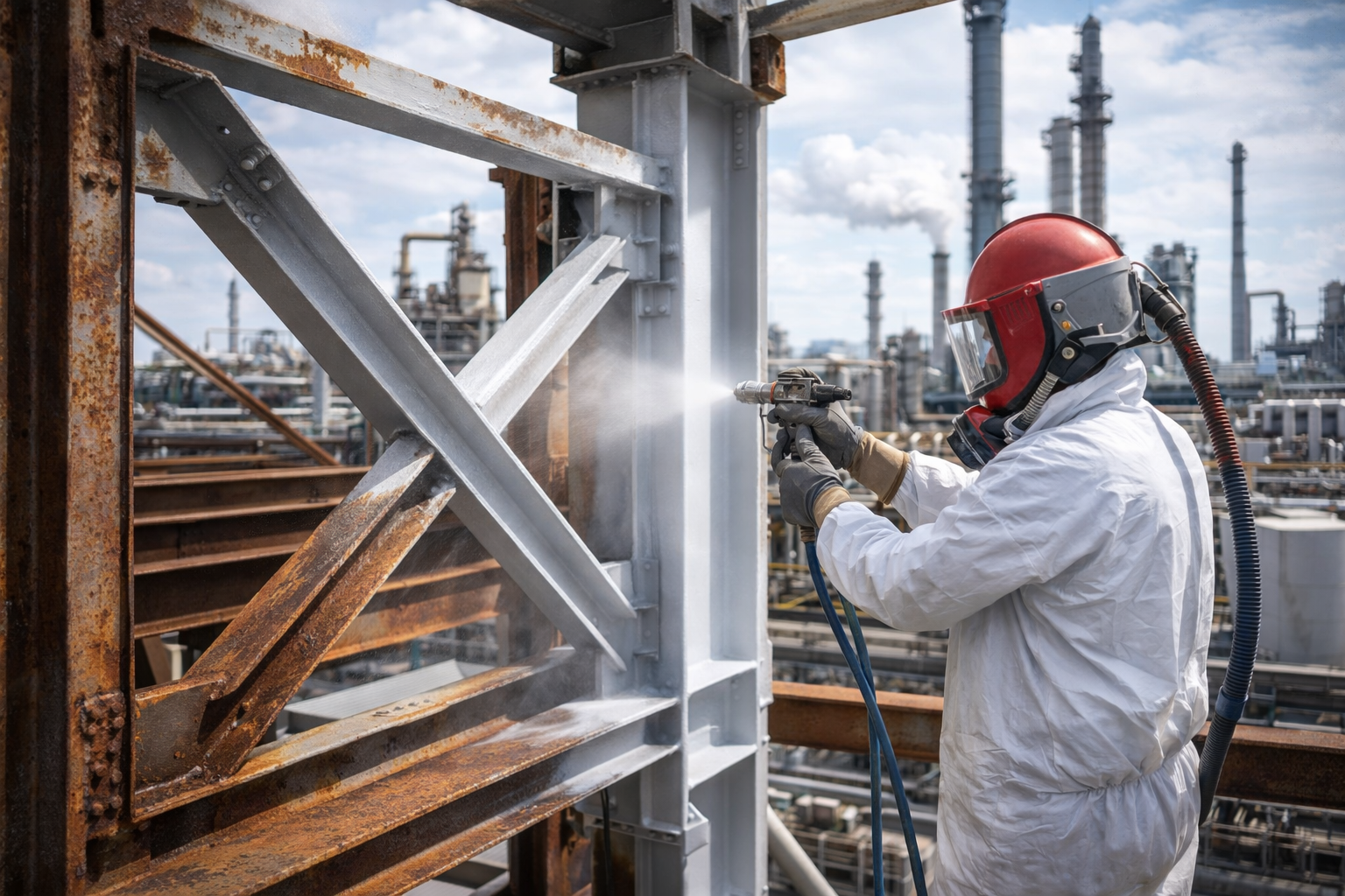 Антикоррозийная защита металлоконструкций на промышленных объектах
